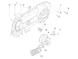 Vespa Sprint 50 4T 3V 25 kmh E4 2017-2020 – Krukasdeksel Koelkap