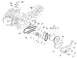 Vespa Sprint 50 4T 3V 25 kmh E4 2017-2020 – Oliepomp
