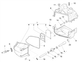 Vespa Sprint 50 4T 3V E5 2020 – Cilinderkopdeksel