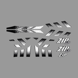 Sticker set Piaggio ZIP SP H2O