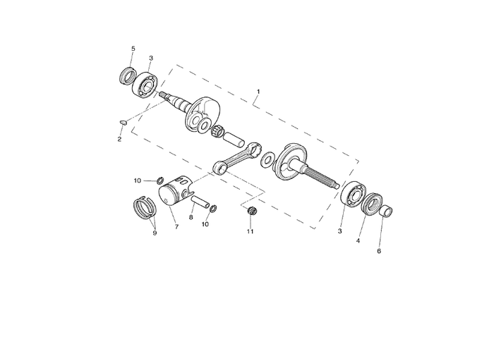 Yamaha Aerox 100 2T – Krukas Zuiger