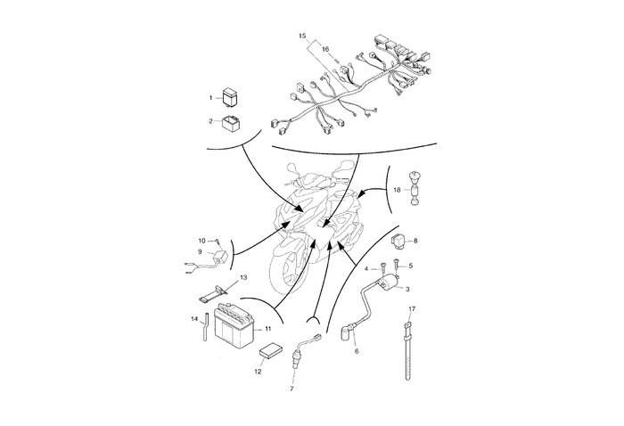 Yamaha Aerox 50 R Facelift – Bobine Cdi Unit Accu
