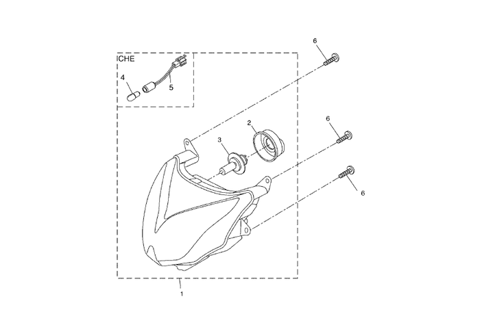 Yamaha Aerox 50 R Facelift – Koplamp Knipperlicht Voor