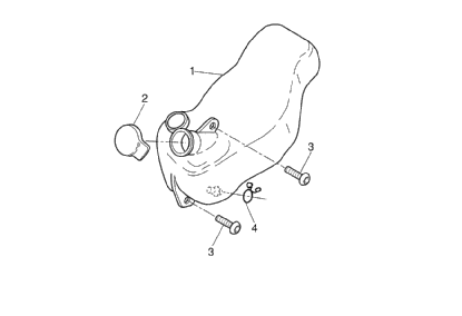 Yamaha Aerox 50 SP – Olietank