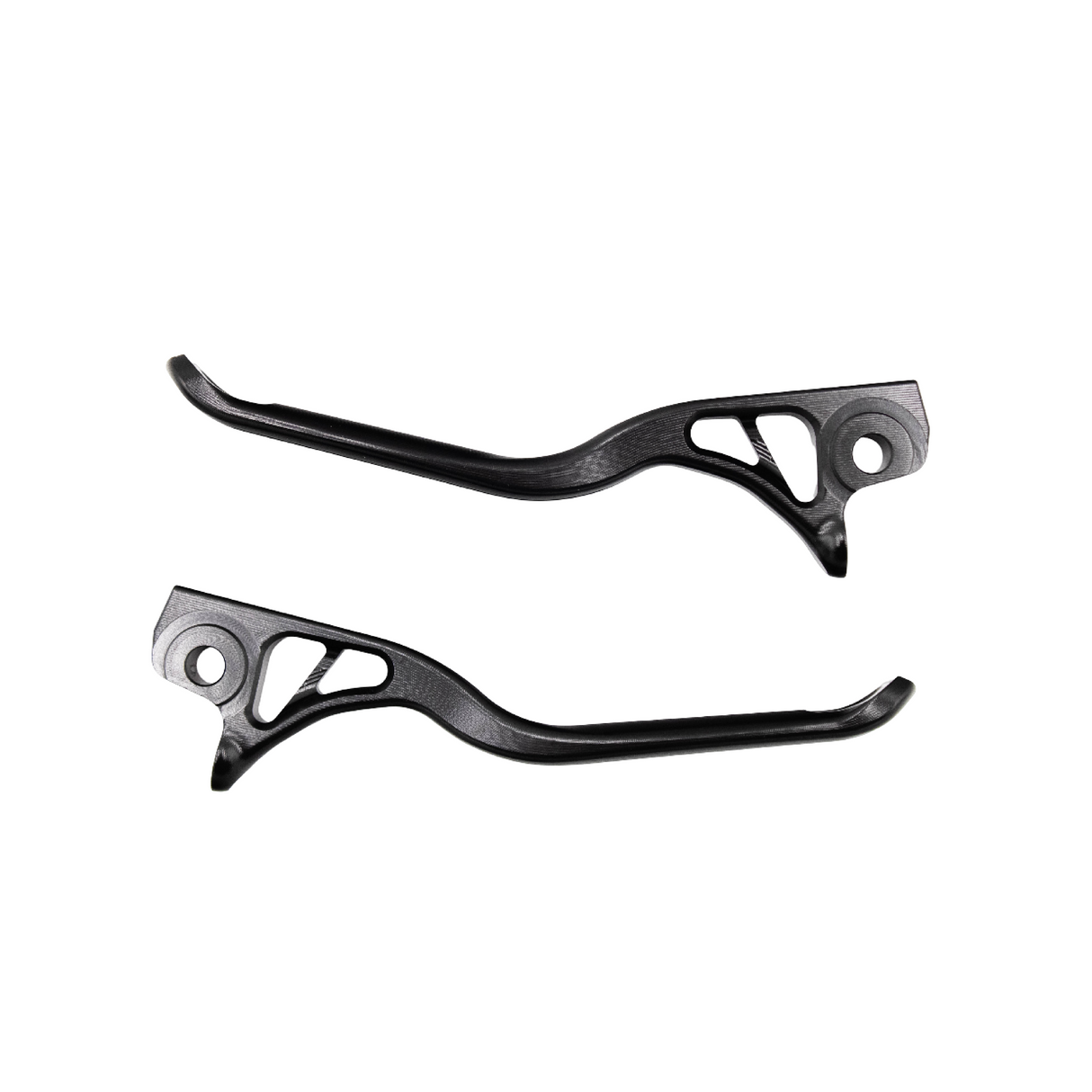 Luxe Remhevels Zwart CNC Dubbel Disc