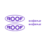 Sticker Set Boxer 2 Helm