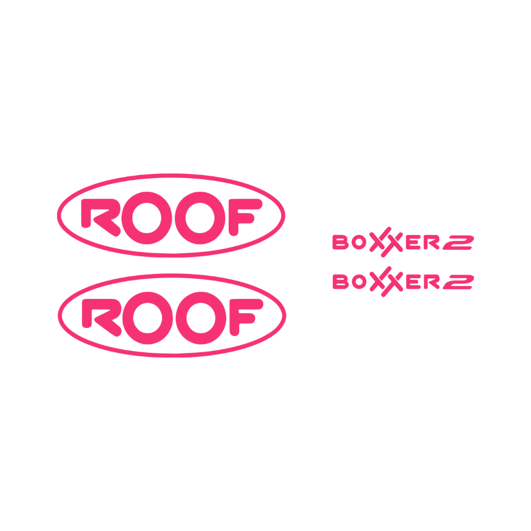 Sticker Set Boxer 2 Helm