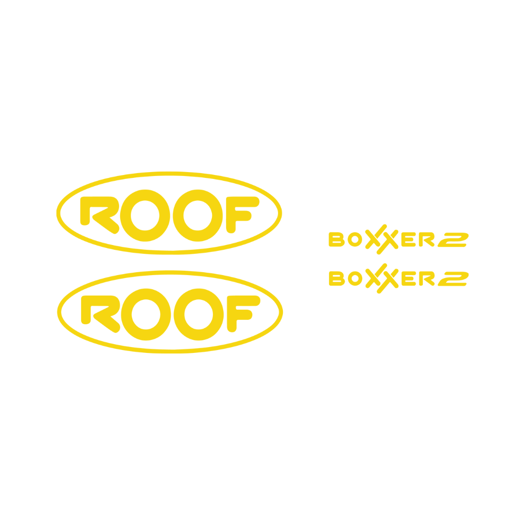 Sticker Set Boxer 2 Helm