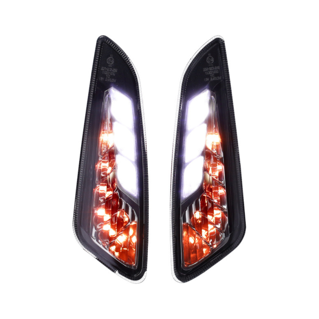 LED Knipperlichtset Voorkant Smoke Vespa Sprint / Primavera