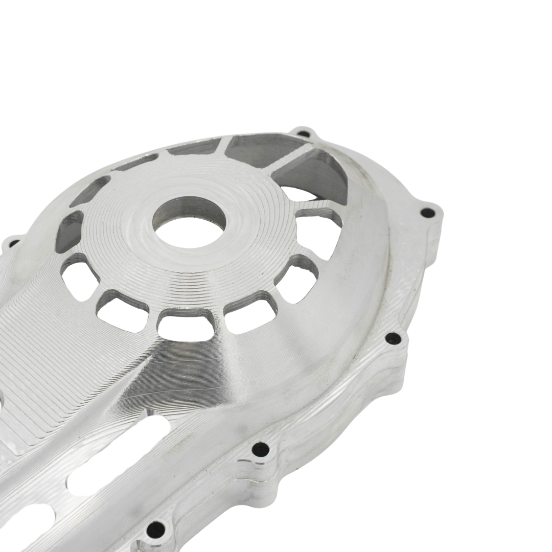 HT Gehäusedeckel CNC Doppelt Kugelgelagert Piaggio / Gilera 125-180cc 2 Takt