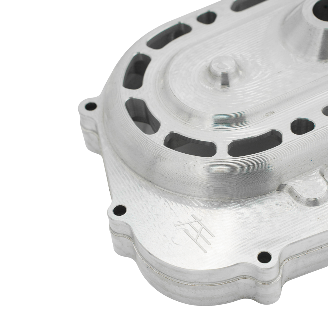 HT Gehäusedeckel CNC Doppelt Kugelgelagert Piaggio / Gilera 125-180cc 2 Takt