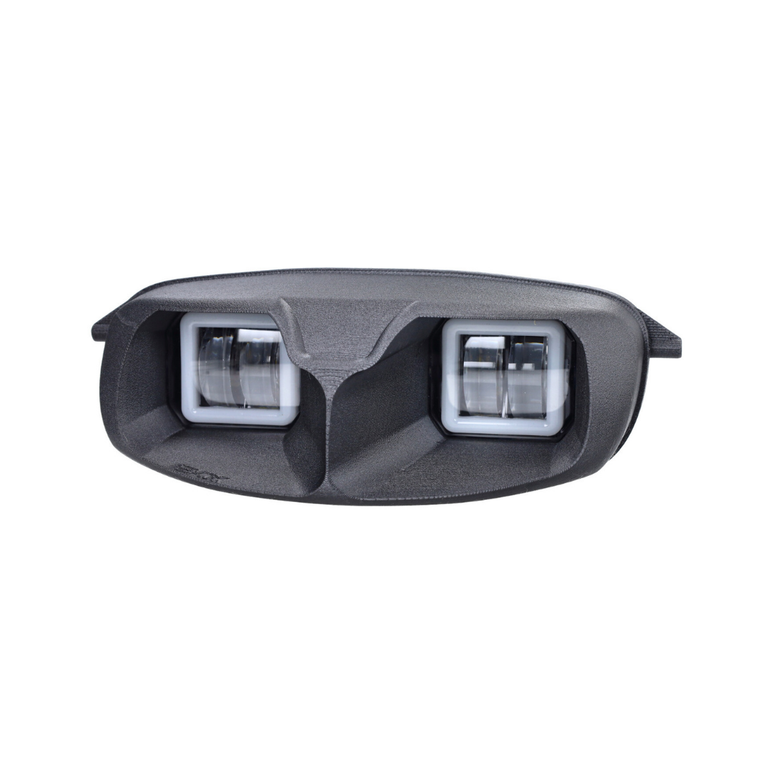 Phare EVOK Led Angel Eye pour Piaggio Zip Fast Rider 1996-1997