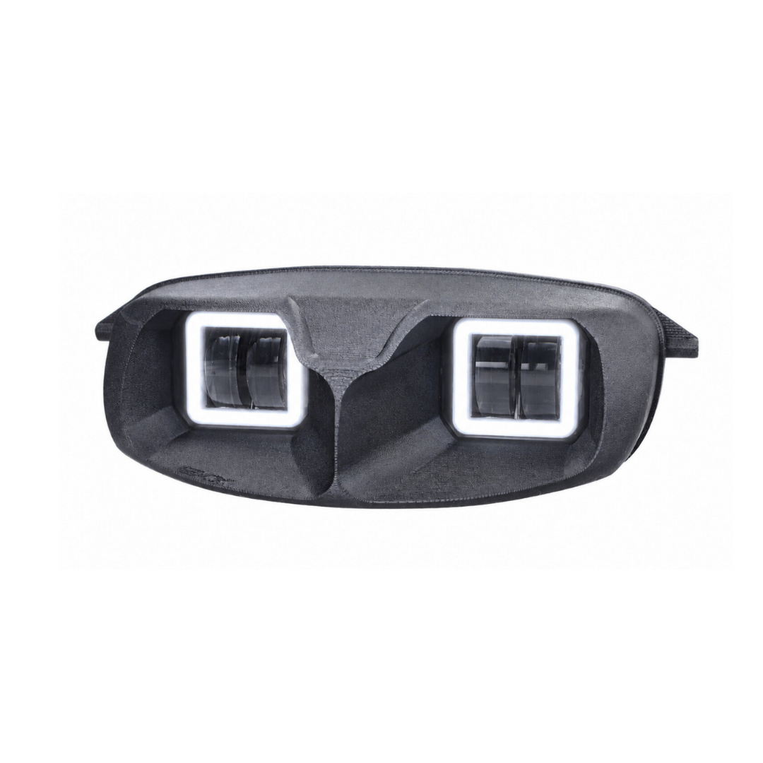 Phare EVOK Led Angel Eye pour Piaggio Zip Fast Rider 1996-1997