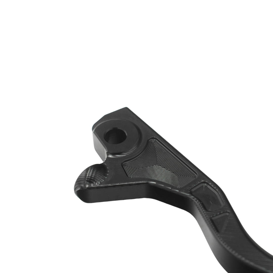 Ensemble de leviers de frein CNC brillant noir Piaggio / Vespa Double disque