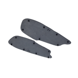 Trittbrettmatten-Set Schwarz Gilera Runner 50-180cc 2-Takt