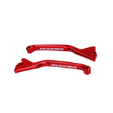 Brake Lever Set Red Fast Arrow Pro CNC Dual Disc Gilera Runner 50-180cc 2 Stroke