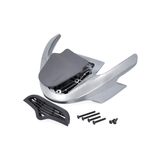 Heckspoiler Silber Komplett Gilera Runner 50-180cc SP Pro