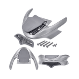 Heckspoiler Silber Komplett Gilera Runner 50-180cc SP Pro