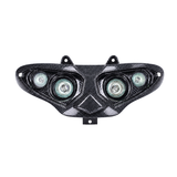 Mean Look Headlight Halogen Black Gilera Runner 50-180cc