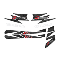 Stickerset Carbon Gilera Runner Origineel