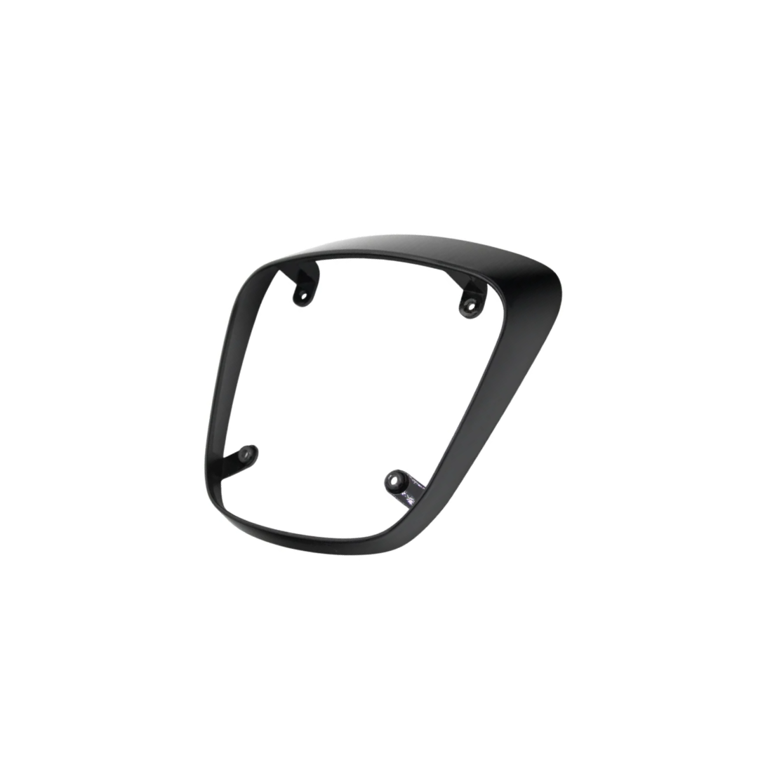 Glänzender Rücklicht-Rand Schwarz Vespa Sprint / Primavera 4 Takt 3V Euro 5