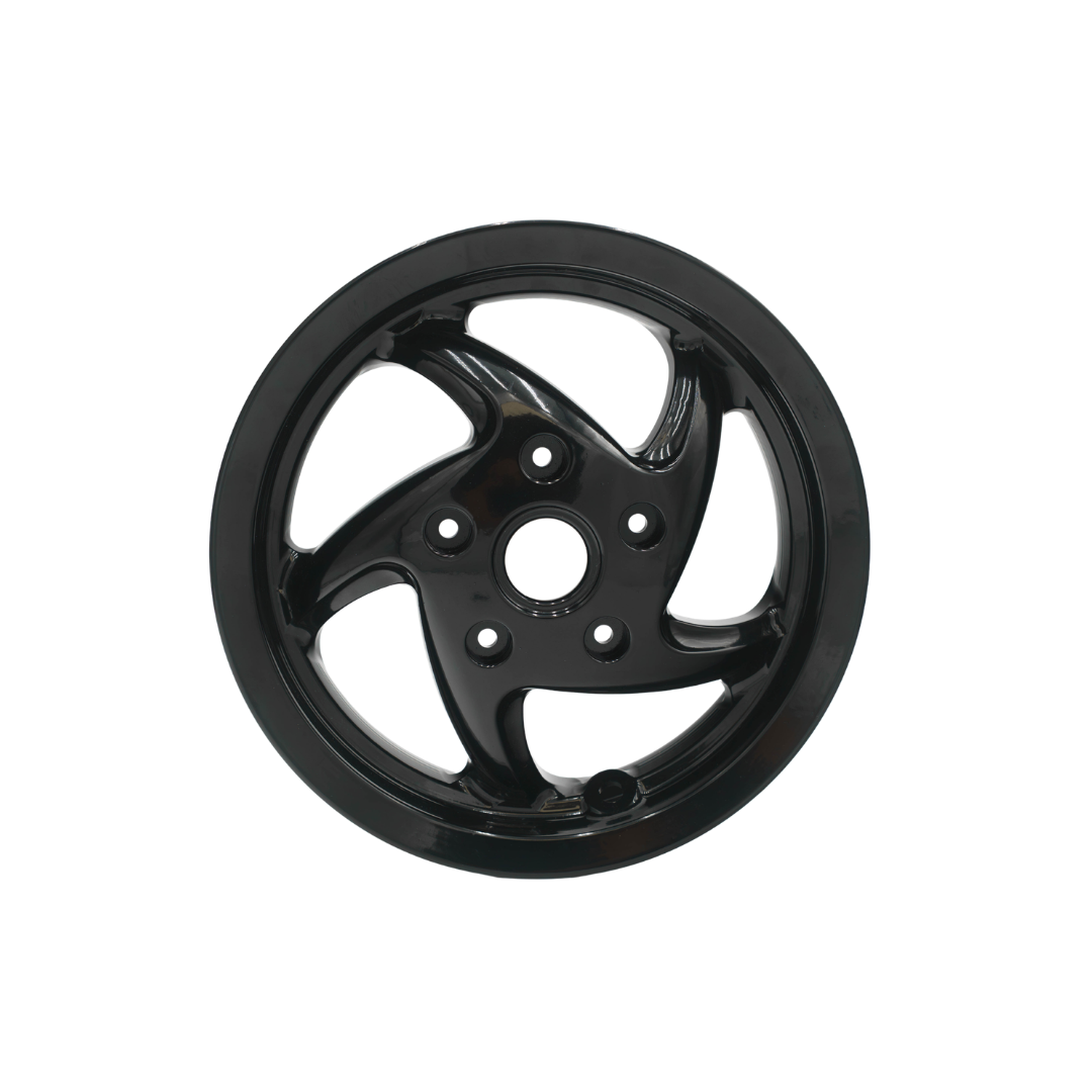 Vorderradfelge Piaggio Zip SP98 Glänzend Schwarz CNC Originalmodell