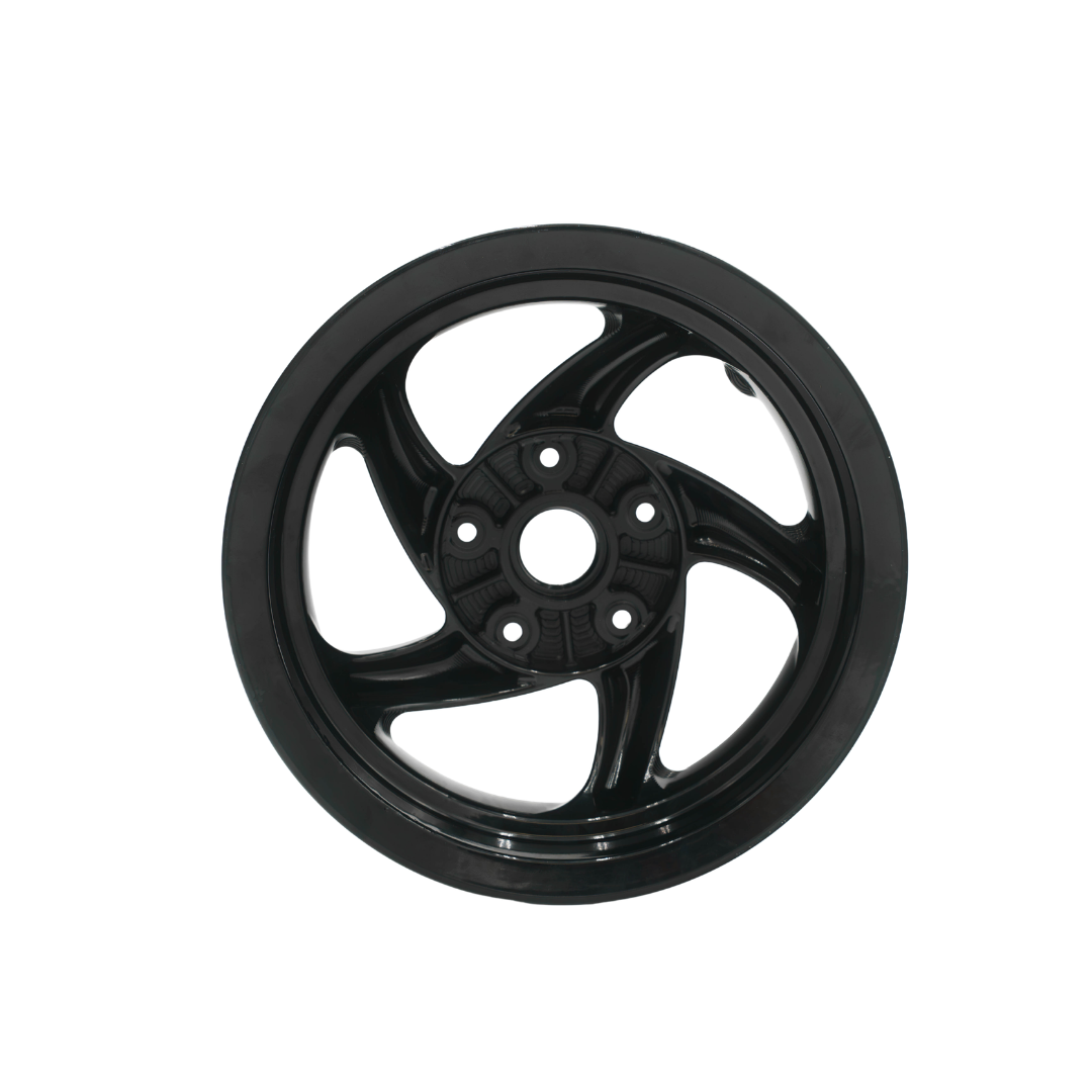 Vorderradfelge Piaggio Zip SP98 Glänzend Schwarz CNC Originalmodell