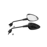 Vespa mirrors long matte black