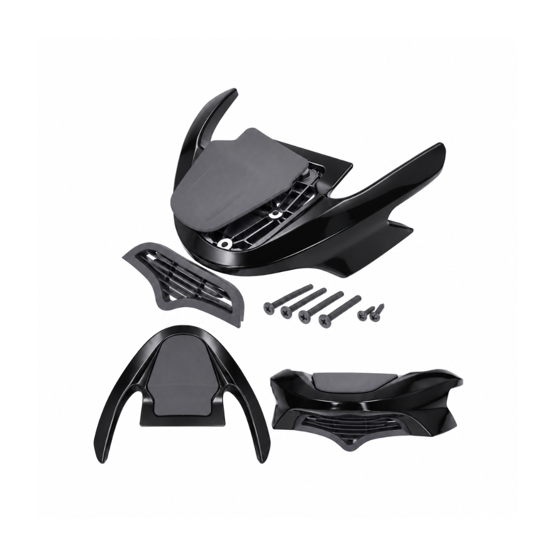 Aileron arrière complet argenté Gilera Runner 50-180cc SP Pro