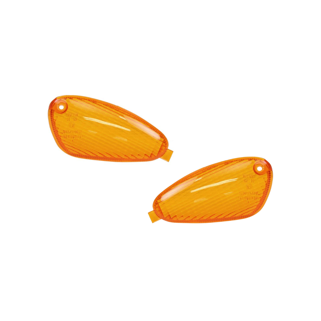Set de Verres de Clignotants Avant Orange Gilera Runner