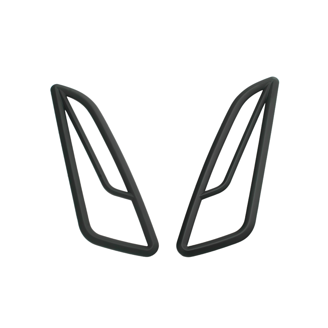 Kit de grilles de clignotants pour Vespa Sprint / Primavera noir mat