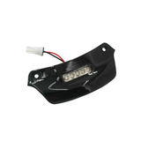 Éclairage Plaque d'Immatriculation LED Complet Brillant Noir Vespa Sprint / Primavera