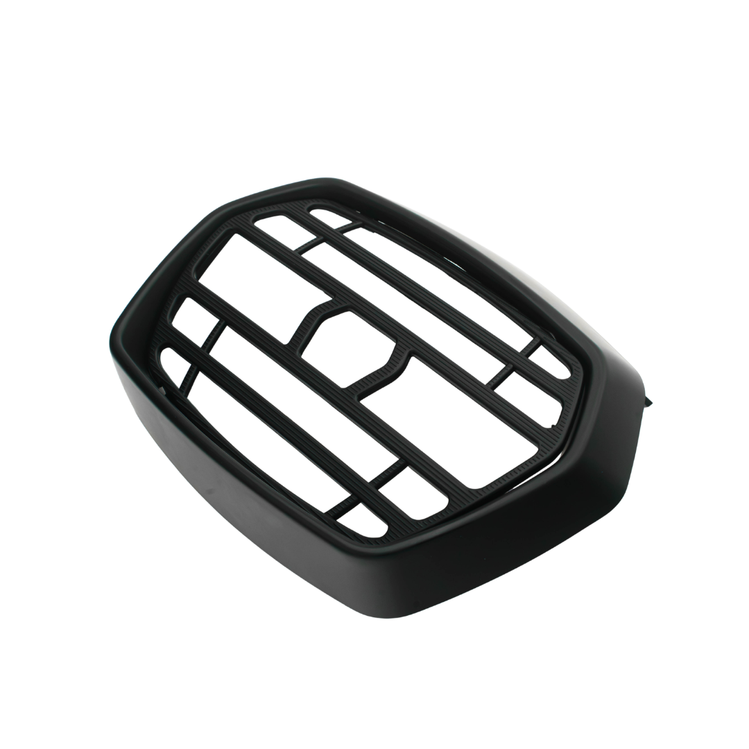 Contour de phare avec grille mat noir Vespa Sprint