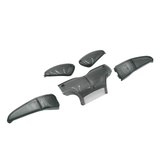 Set de verre clignotant effet carbone Gilera Runner