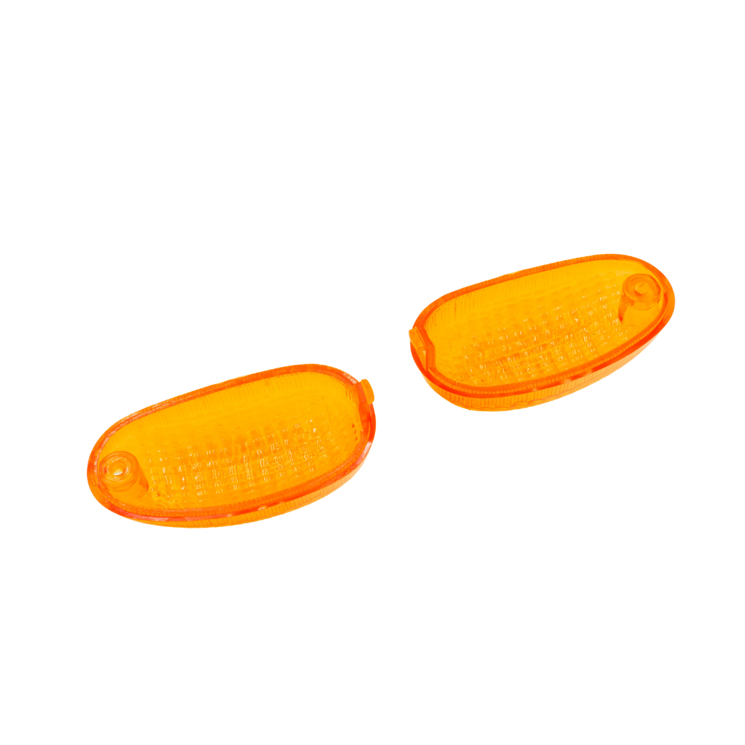 Set de verre de clignotant avant orange Piaggio Typhoon