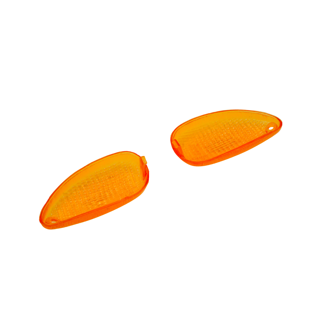 Set de Verres de Clignotants Arrière Orange Piaggio Typhoon