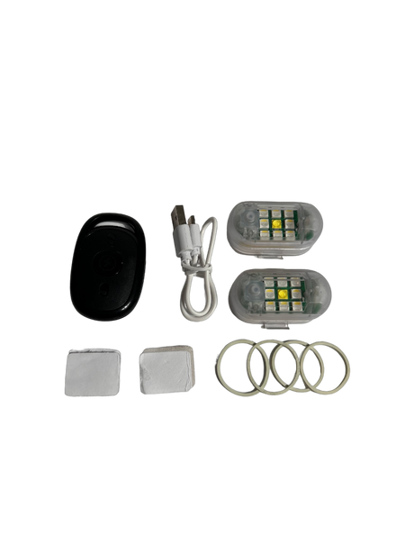 Lumières LED avec commandes