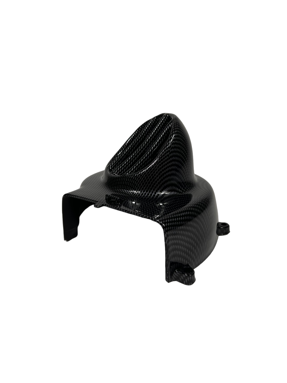Inflammation hood + Air Happer Piaggio 2 stroke carbon look
