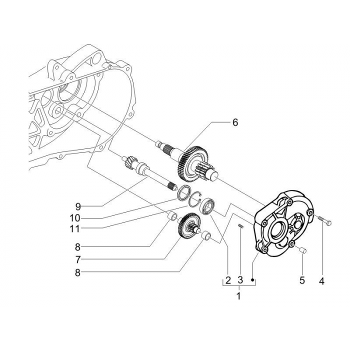 CABIETTORIO CABINARE CIP 50 4T 25 KM/H NOABS E2 2006-2016 (EMEA)