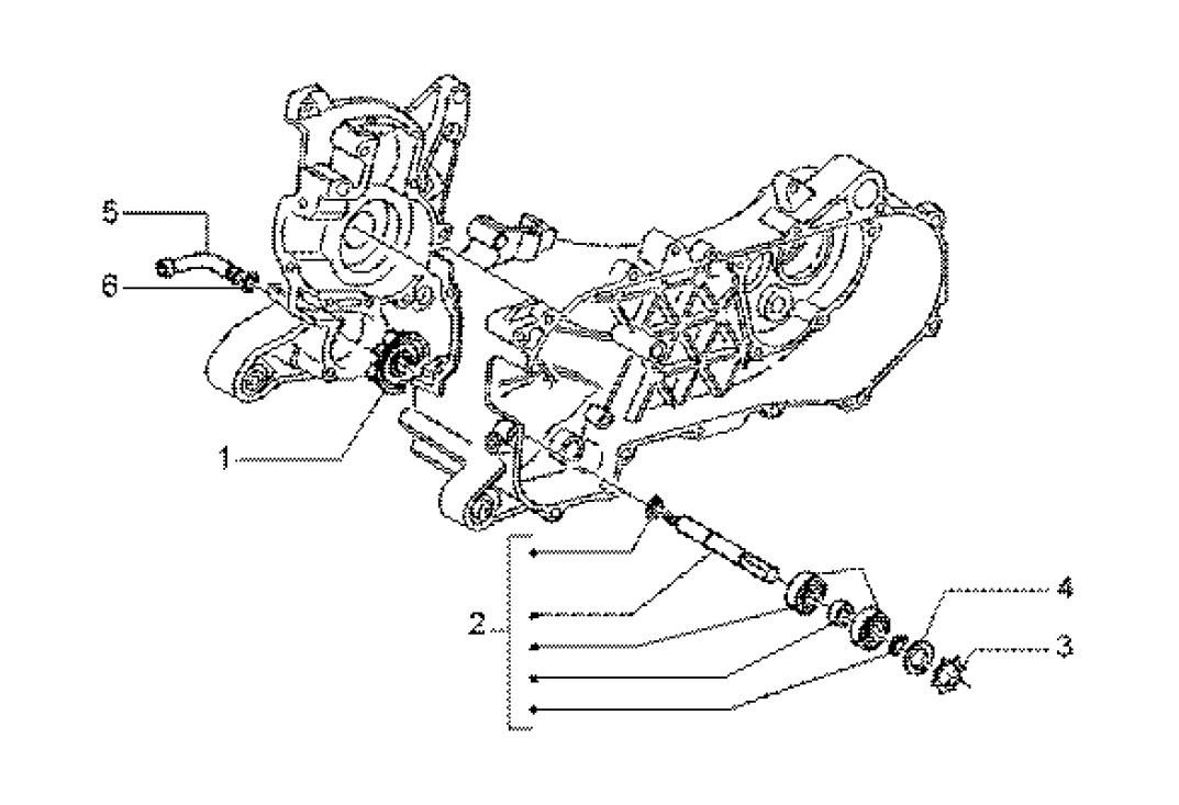 Gilera Runner 180cc FXR 2takt - Waterpomp